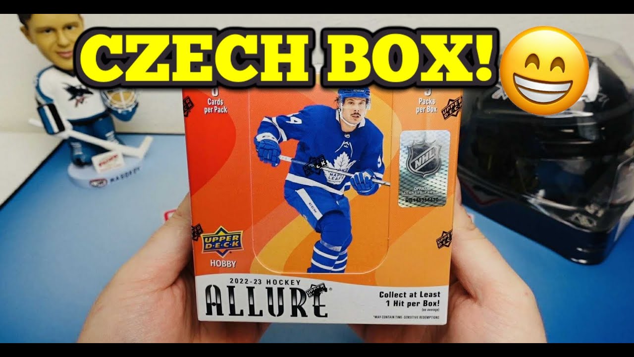 Konečně zase štěstí! 🔥 22-23 UD Allure Hobby Box!! Hokejové kartičky NHL! Unboxing!