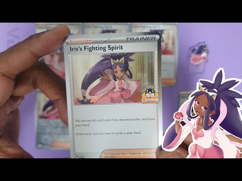 Pokemon Trainer collection - Iris's Fighting Spirit Master Set - YouTube