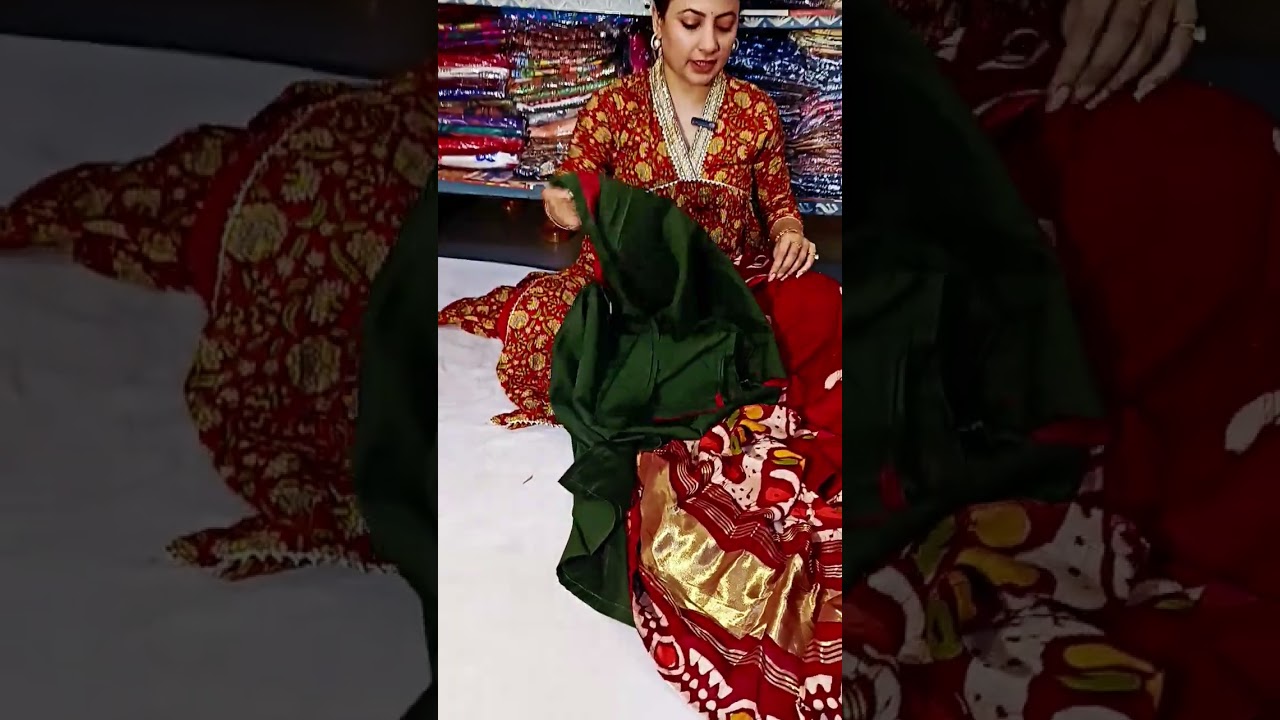 Exclusive Hand Block Batik Silk Three Piece Set 😍|Boutique Collection by Rai Creation| Limited Stock