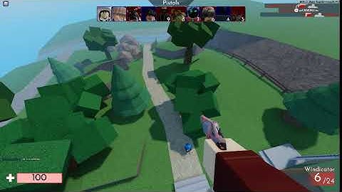 Windicator Trick Shot. (Roblox Arsenal)