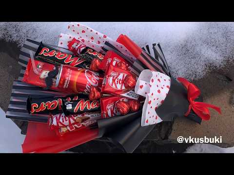 Video: Bouquet Of Tea Bags And Sweets