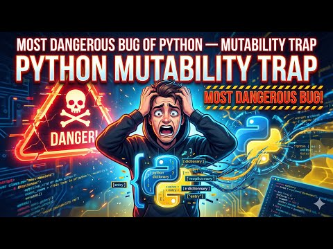 The Most Dangerous Bug in Python: The Mutability Trap Explained