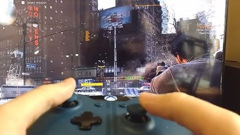 The Division Xbox One VS PS4 input lag