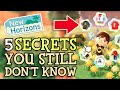 Animal Crossing New Horizons: 5 SECRET DETAILS You STILL Don't Know (Fun ACNH Tips You Should Know)