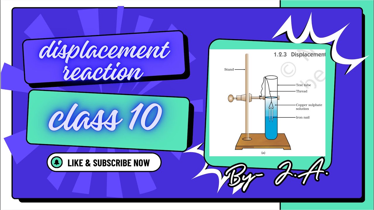 Displacement Reaction l class 10 NCERT l #class10 #ncert #cbse - YouTube