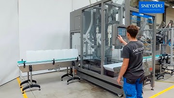 Jerrycan Filling Machine For Two Products by Sneyders