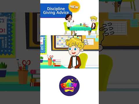 7. Give an advice (English Dialogue) - Educational video for Kids #shorts
