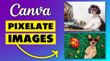How to Pixelate an Image in Canva