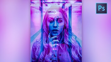 [Photoshop Tutorial] Double Color Exposure in Photoshop CC 2018 - Photo Effects