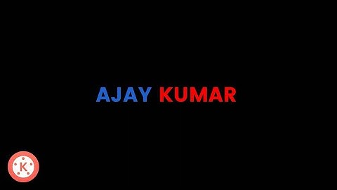 Text color change intro in Kinemaster || Kinemaster tutorial