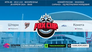 Матч №6 • Шторм — Комета • Fox Cup 2012-U13  • ЛД Республики Мордовия • 28 апреля 2024 в 09:00