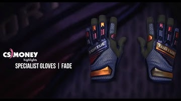 CS:GO | Specialist Gloves - Fade