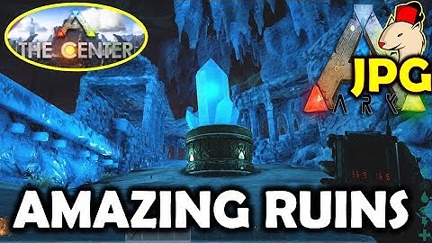 ARK: Survival Evolved Centre Map Amazing Crystal Ruins Map Location