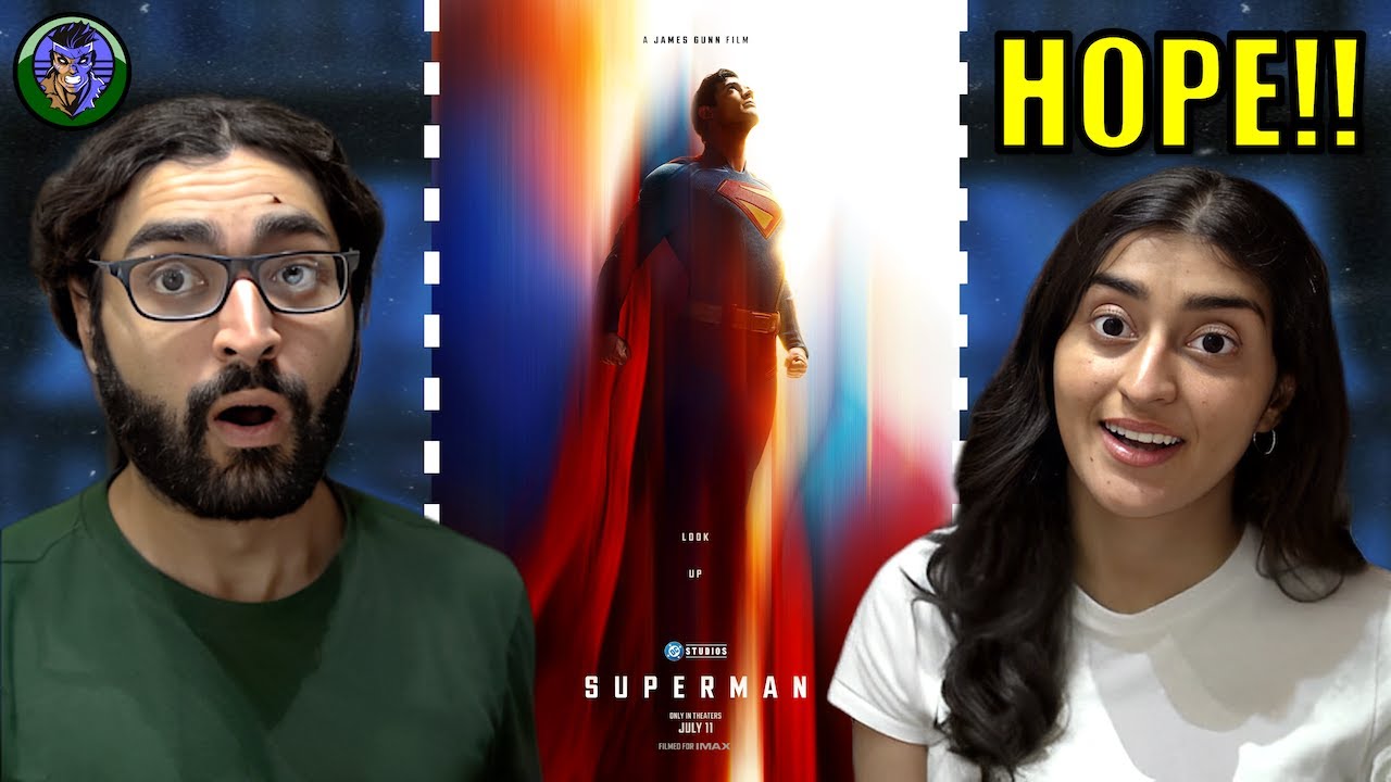 Superman Official Trailer Reaction