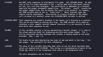 man pages on commands in MacOS Terminal