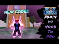 [NEW CODE] Blox Fruits Admin NOOB to PRO using every V4