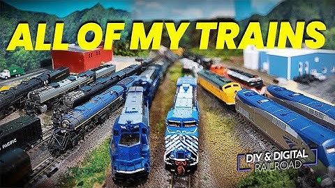 My ENTIRE Model Train Collection