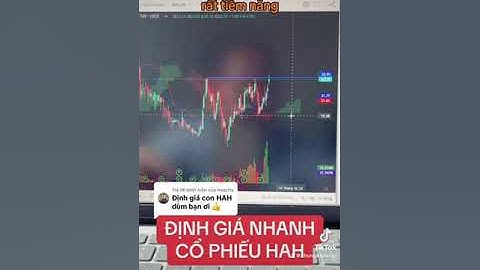 Định giá nhanh cổ phiếu HAH, sử dụng phần mềm excel để định giá cổ phiếu | Minh Phụng Stock