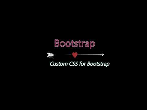 Web Development Tutorials in Hindi : Custom CSS for Bootstrap | BOOTSTRAP| Web D