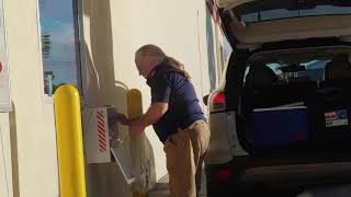 Covid Test Pickup at CVS possibly the most dangerous job in the world