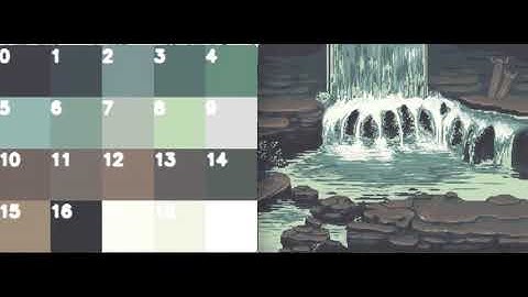 pond video Color Cycling