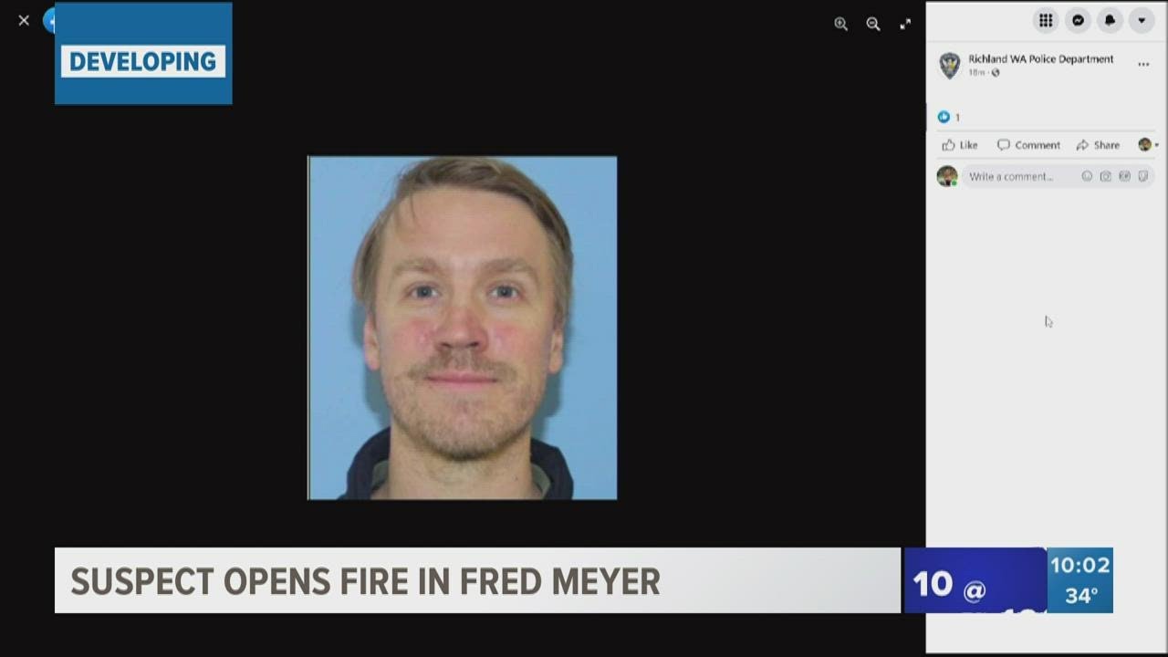 Suspect identified in connection to Richland Fred Meyer shooting - YouTube