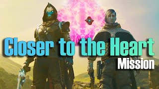 Destiny 2 Closer to the Heart Mission Cayde-6 & Crow Cutscene - Unforeseen Consequences exotic Ship