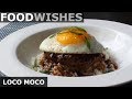 Loco Moco - Hawaiian Gravy Burger on Rice - Food Wishes