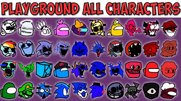 FNF Character Test | Gameplay VS My Playground | ALL Characters Test