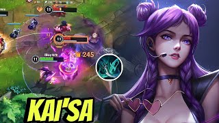 WILD RIFT ADC // THIS KAI'SA IS BUFFED IN PATCH 5.1 NEW BUILD GAMEPLAY!