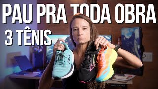 TRÊS TÊNIS PAU PRA TODA OBRA // BASE ONE - SPEEDZONE - CORRE 4