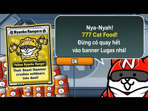 Lấy Mèo Vàng Và 777 Catfood Phần 2 (The Battle Cats)