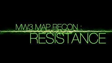 Resistance - Modern Warfare 3: Multiplayer Map Walkthrough