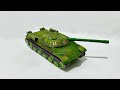 IS 3 Soviet Heavy Tank Paper Model