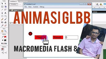 Macromedia Flash 8: Tutorial Animasi Gerak Lurus Berubah Beraturan (GLBB) dengan Action Script 2.0