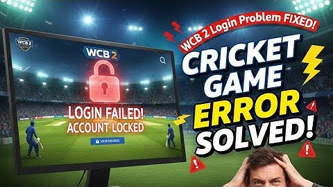 Wcb2 Login Problem Solution - 4 Tricks! Wcb2 game login problem solution !! Fixed login problem 