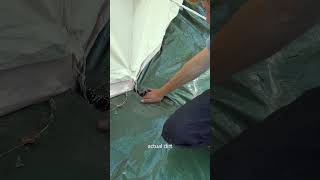 Island glamping set up #offgrid #lake #islandcamping #nature #logcabin  #island #camping #cooking