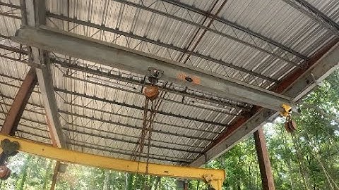 Gantry / Overhead Crane Install Part 2