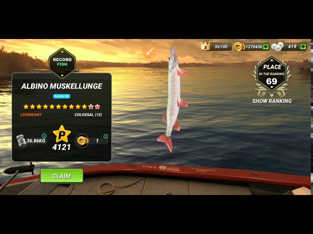 Fishing clash - Finally , lucky 12 star legendary, It's impossible 