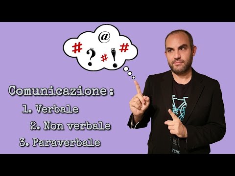 Video: Quali sono i tipi di comunicazione non verbale?