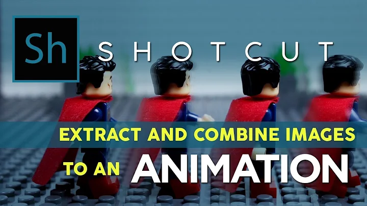How to Pull Frames from a Video or Combine Images Into an Animated Video in Shotcut