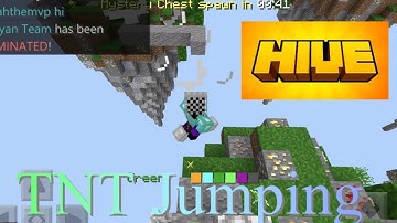 TNT JUMPING in Hive Sky Wars