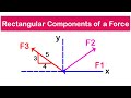 03  resolving a force into rectangular components  adding coplanar forces