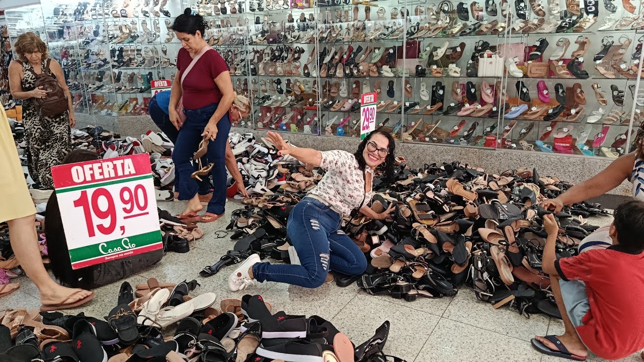 MERGULHEI NAS OFERTAS DE CALÇADOS DA CASA PIO, TUDO NO PRECINHO!! 01/03/26.