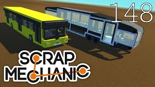 Scrap Mechanic [#148] Wszystkie rodzaje AUTOBUSÓW! + Gratis!