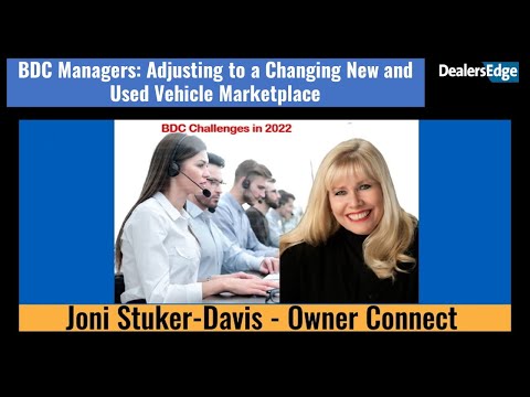 What Is A Bdc Manager At A Car Dealership
