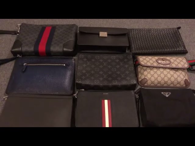 M30675 Louis Vuitton 2018 Men Pochette Voyage MM Ardoise