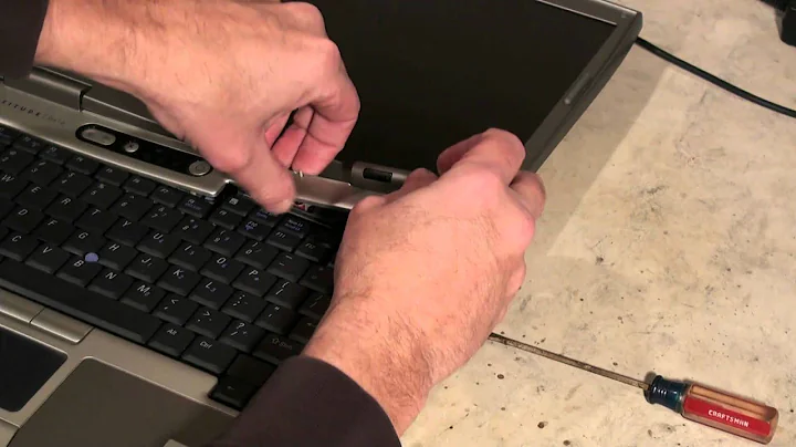 Dell Latitude d610 CPU & Memory Upgrade Video #1