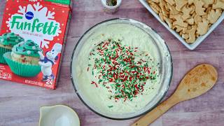 Easy 5 Ingredient Christmas Cake Batter Dip