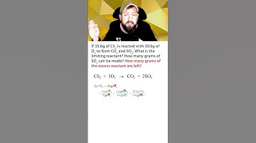 How To Solve Limiting Reactants in #chemistry - Part 3 #apchem #apchemistry #tutor #tutorial